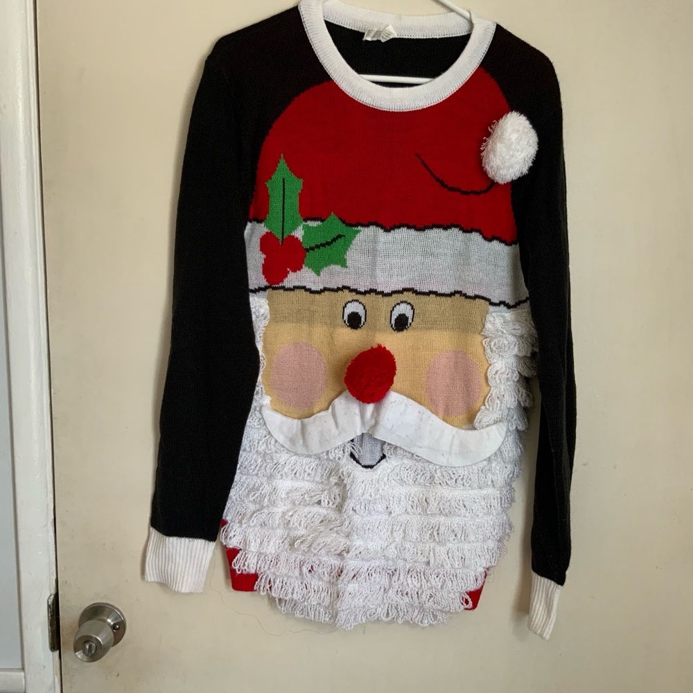Women Santa Christmas Sweater- size S/M
